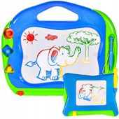 ZNIKOPIS TABLICA MAGNETYCZNA KOLOROWA DO MALOWANIA ZNIKOPIS STEMPELKI