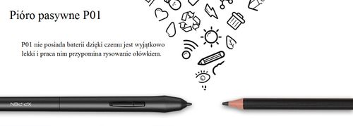 Piórko do tabletu graficznego Xp-Pen P01 na Arena.pl