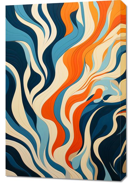 Obraz 60x90cm Oceaniczne Fale zdjęcie 1