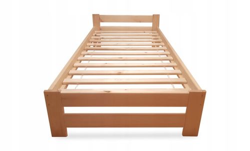 ŁÓŻKO DREWNIANE sosnowe Relax 90x200 + stelaż drewniany na Arena.pl