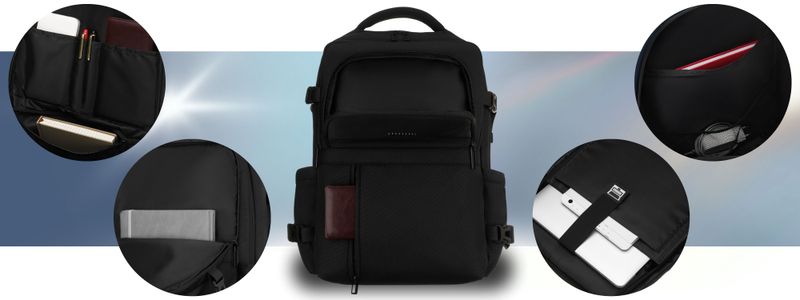 plecak ptn hy241-6867 black zdjęcie 6