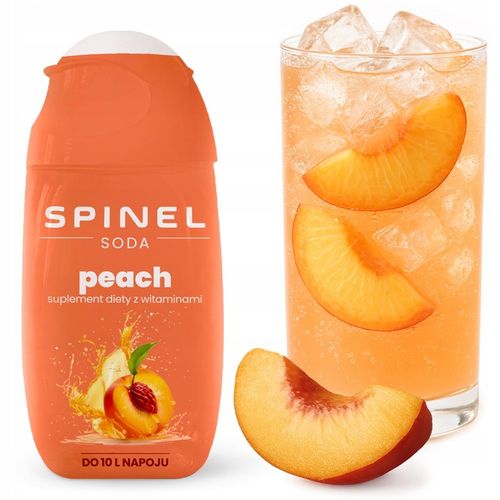 3x SYROP SPINEL SODA DO SATURATORA LEMONIADA BRZOSKWINIA WIŚNIA DO 10L na Arena.pl