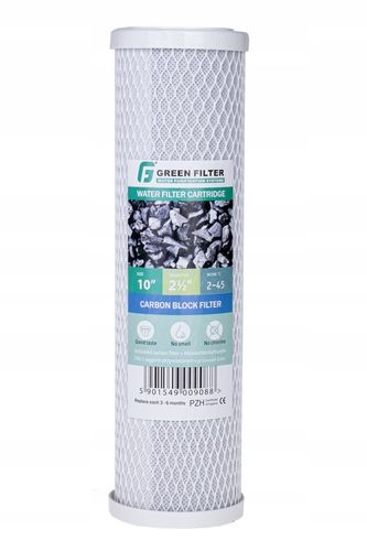 5 x FILTR DO WODY WKŁAD 10' WĘGLOWY GREEN FILTER na Arena.pl