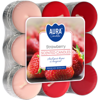 Podgrzewacze zapachowe BISPOL Aura p15-18-73 (Truskawka) 4h 18szt.