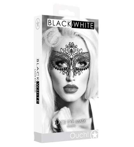 Koronkowa maska królowej na Arena.pl