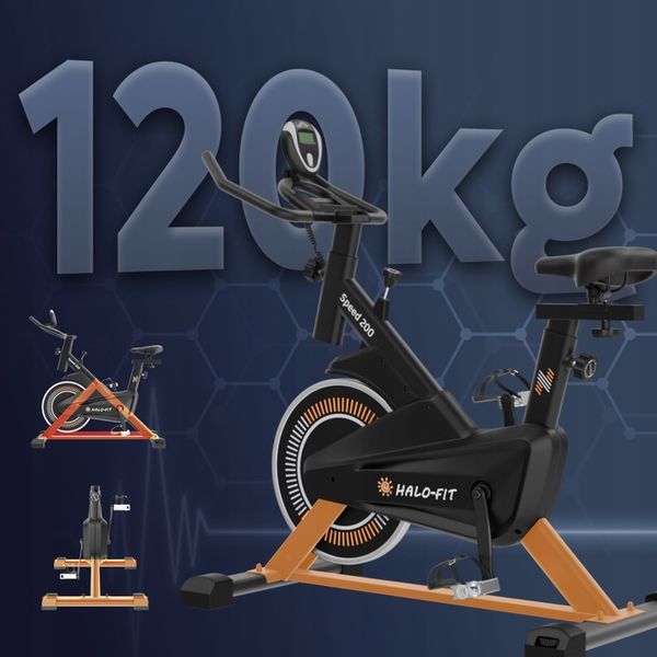 Rower Spinningowy Treningowy Halo-Fit – Rowerek Domowy Fitness Do Ćwiczeń zdjęcie 8