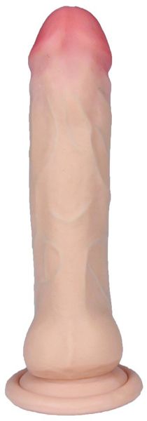 Wibrator Naturalny Członek Z Przyssawką Cyber Skóra - Loveclonex Uranos 7" zdjęcie 3