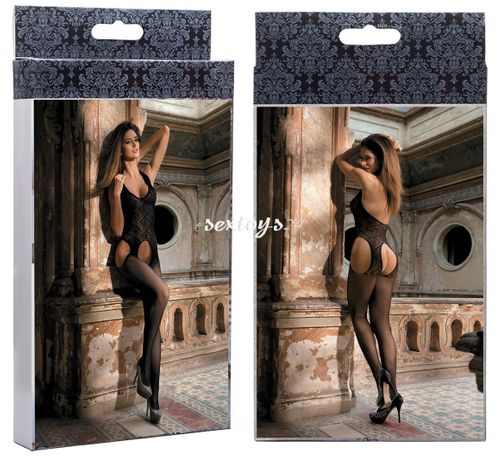 Bodystocking Kombinezon Z Wycięciem 159 na Arena.pl