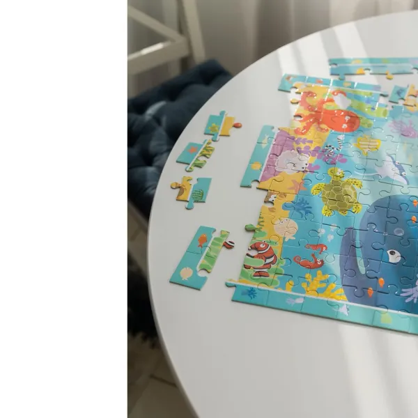 Puzzle obserwacyjne 80 elementów. Ocean zdjęcie 8