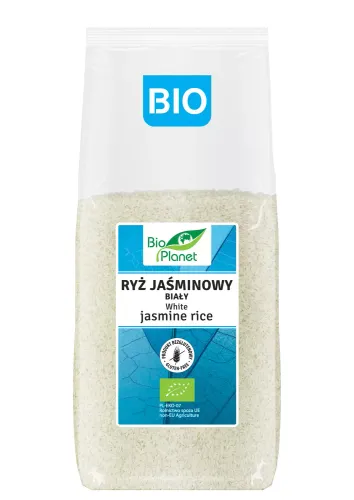 RyŻ JaŚminowy BiaŁy Bezglutenowy BIO 1 kg - BIO Planet na Arena.pl