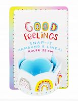 GOOD FEELINGS Zwijana linijka-bransoletka 25 cm