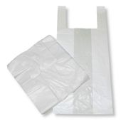 reklamówka 25x43 hdpe biała 12 mic mag