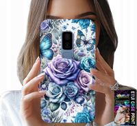 ETUI DO SAMSUNG GALAXY S9 PLUS - KWIECISTE WZORY RÓŻEKWIATKI CASE + FOLIA