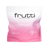 FRUTTI Różowy rozjaśniacz do włosów z keratyną 9 Tonów PINKDECO - 500g