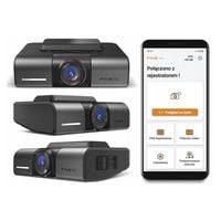 Wideorejestrator FineVu kamera samochodowa 4K 128GB UHD+FHD WiFi GPS