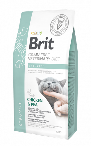 Brit GF Veterinary Diets Cat Struvite 400g na Arena.pl