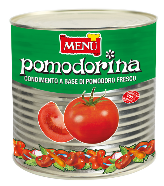 MENU' Pomodorina pomidory w kawałkach 2,55 kg zdjęcie 1