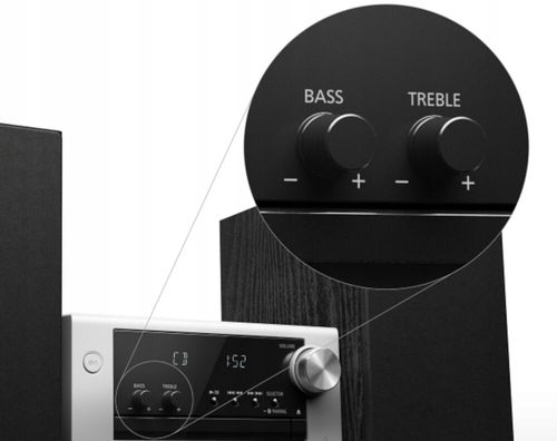 Wieża PANASONIC SC-PM704EGS CD BT DAB+ 80W Srebrny kompaktowy system stereo na Arena.pl