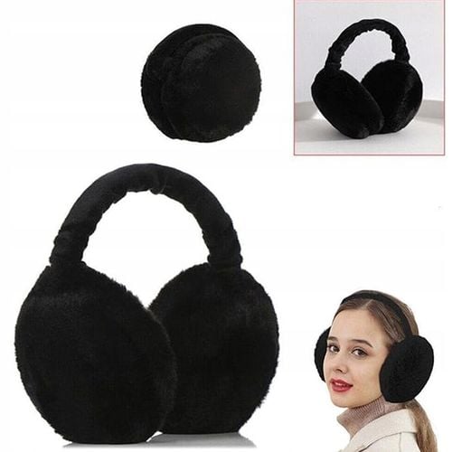 NAUSZNIKI ZIMOWE JESIENNE NA USZY CIEPŁE FUTERKO PLUSZOWE REGULOWANE na Arena.pl