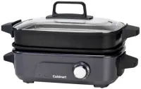 Grill elektryczny Cuisinart GRMC3E 1400W szaro-czarny