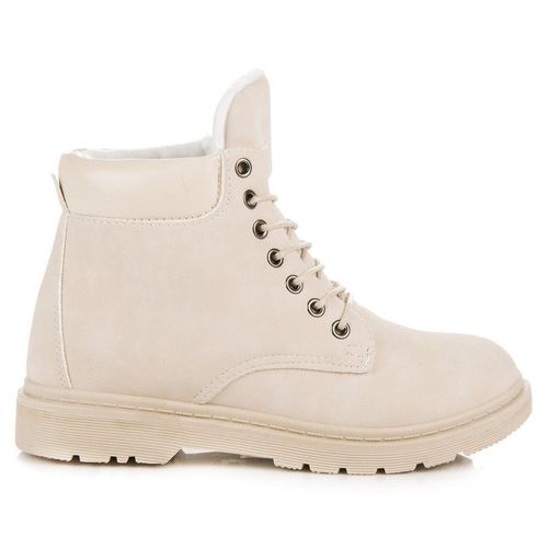 BEŻOWE TRAPERKI Rozmiar - 39 na Arena.pl