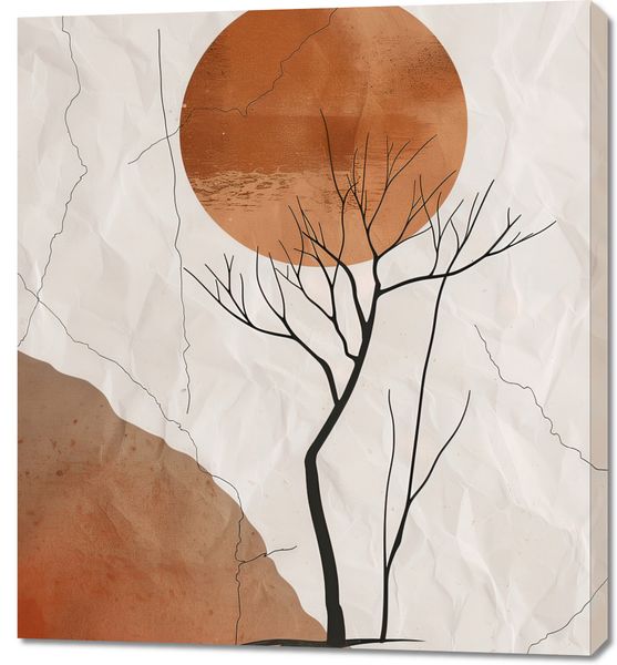 Obraz 90x100cm Surowość Pustyni zdjęcie 1