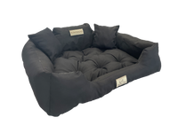 Legowisko Imię Pupila KINGDOG 100x75 Czarne