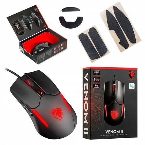 PANTHERISE VENOM II MYSZ GAMING RGB MINECRAFT 12400DPI Graczy 20mln Klików na Arena.pl