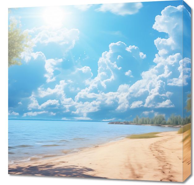 Obraz 60x60cm Letni Dzień zdjęcie 1