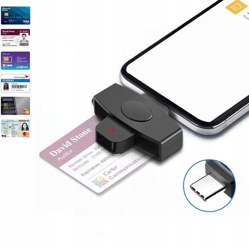 CSCR3 czytnik kart kierowców USB-C do telefonu na Arena.pl