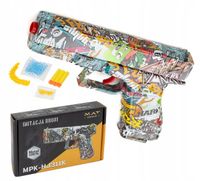 Pistolet na kulki plastikowe 6mm żelowe wodne gumowe strzałki MPK-HJ311K