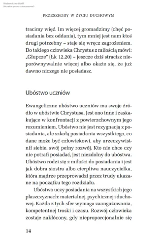 Przeszkody w życiu duchowym na Arena.pl