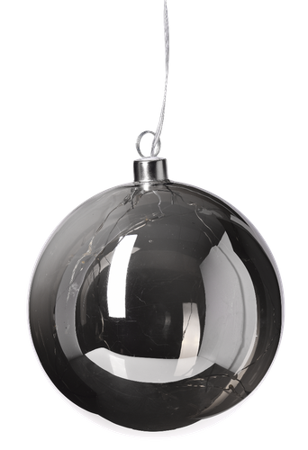 Szara bombka LED 15cm # na Arena.pl