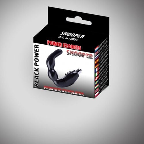 snooper black prostate stimulator  incl batteries na Arena.pl