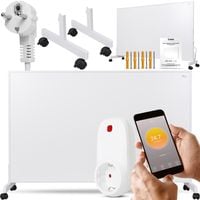 GRZEJNIK NA PODCZERWIEŃ PROMIENNIK 800W + Termostat WiFi + Nogi
