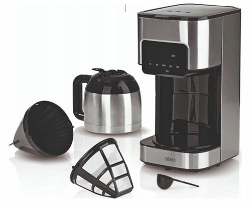 EKSPRES DO KAWY PRZELEWOWY Z TERMOSEM I FILTREM WIELOKROTNEGO UŻYTKU BEEM na Arena.pl