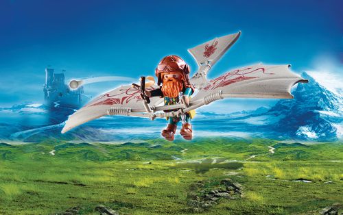 PLAYMOBIL 9342 Knights Dwarf Flying Machine na Arena.pl