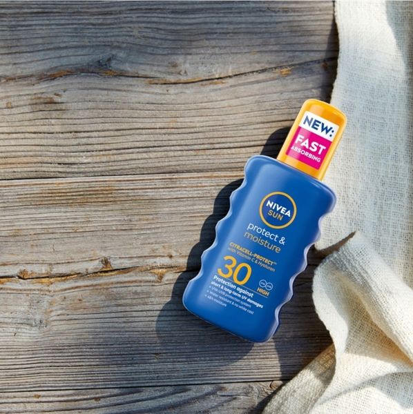 Balsam do opalania Nivea Sun Protect & Moisture 30 SPF 200 ml zdjęcie 4