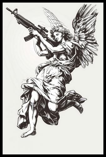 Plakat 40x60cm Anioł Wojny na Arena.pl