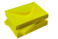 Koperty żółte fluo neon 80g/m2 C6 nr 60-500 sztuk KARTON