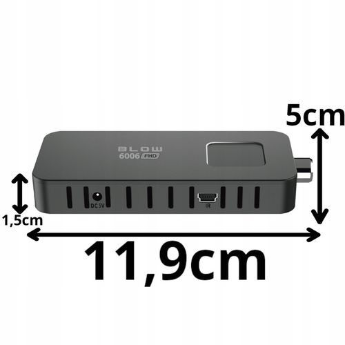 DEKODER TUNER TV DVB-T2 HEVC H.265 FULL HD MINI STICK PILOT ZESTAW na Arena.pl