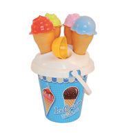 ZESTAW DO PIASKOWNICY W WIADERKU 6SZT