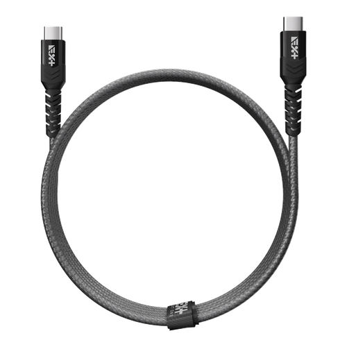 NEXT ONE Kabel Braided USB-C / USB-C 1,2 m space gray na Arena.pl