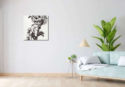 Obraz 60x60cm Anioł Wojny na Arena.pl