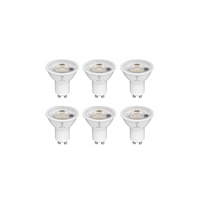 Zestaw 6 sztuk Żarówek LED GU10 9W Barwa Biała Neutralna