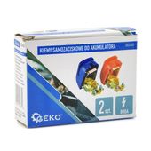 Geko klemy automatyczne mosiężne - komplet 2szt