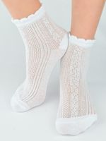 SKARPETY NIEMOWLĘCE 0-18M SB116 ŻAKARDOWE 0-6M mix kolor