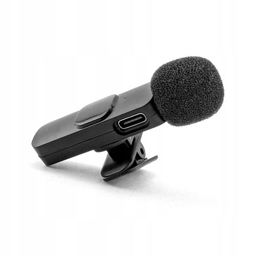2x Mikrofon Bezprzewodowy Krawatowy USB-C Klips Android Streaming Live Vlog na Arena.pl