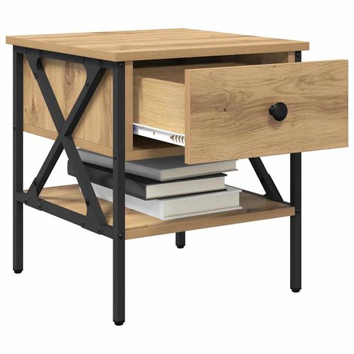 Szafka Nocna z szufladą dąb artisan 40 x 42 x 45 cm na Arena.pl