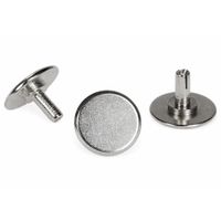 ZAŚLEPKA do mechanizmu zegara zastępuje sekundnik srebrna 1szt.